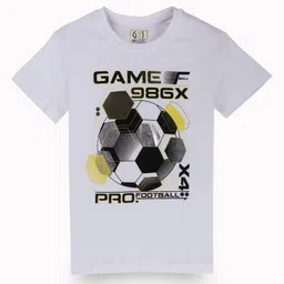Gini and Jony Boys Printed Raw Edge T-shirt-picture-0