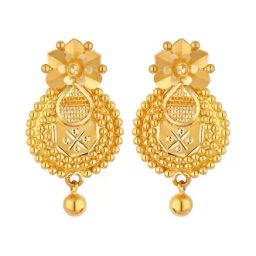 Joyalukkas 22 kt Gold Earrings for Women-image-79