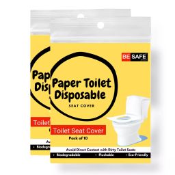 Besafe Forever Disposable Paper Toilet Seat Cover, 20 Sheets, Yellow-image-74
