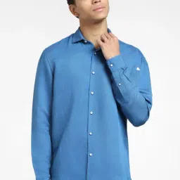 Jack & Jones Blue Regular Fit Shirt-image-47