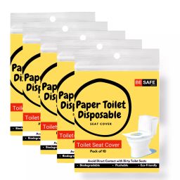 Besafe Forever Disposable Paper Toilet Seat Cover, 50 Sheets, Yellow-image-71