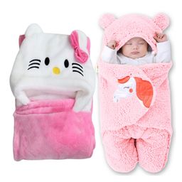 Oyo Baby Baby Blankets New Born Combo Pack of Hooded Wrapper Sleeping Bag and Baby Bath Towel for Babies Pack of 2 Pink-image-50
