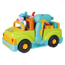 AKN TOYS Fun Building Multifunctional Take Apart Toy Tool Truck with Electric Drill and Tools for Kids (Color n design may vary)-24