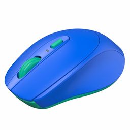 Portronics POR-2010 Toad 31 Wireless Mouse with 2.4 GHz Connectivity USB Receiver 10m Working Distance Ergonomic Design Auto Power Saving Adjustable DPI for Laptop and PC-Blue-image-2
