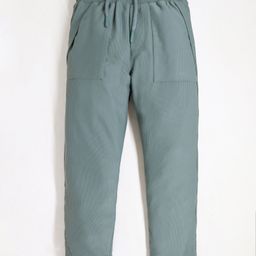 Cherry Crumble By Nitt Hyman Ribbed Trousers - Green-image-88