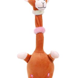 TOYTALES Dancing Monkey Baby Toy Talking Monkey Repeats and Mimics, LED English Singing, 15s Voice Recorder, Musical Fun for Baby Boys & Girls - Height 32 cm-25