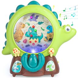 NEGOCIO Mini Claw Machine Toys & Games Fun Arcade Competition for Kids with 18 Random Plush Toys Included, Easy to Use Battery/USB Charging, Perfect Party Gift- PACK OF 1- COLOR MAY VARY-57