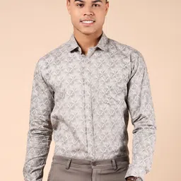V-Mart Men Floral Opaque Printed Casual Shirt-image-61