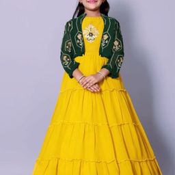 BAESD Georgette Fit & Flare Maxi Dress-image-9