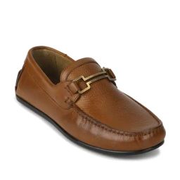 Louis Philippe Brown Casual Loafers-image-48