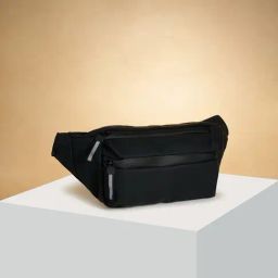 Ajile by Pantaloons Black Solid Medium Waist Bag-image-12