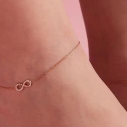 Zavya 92.5 Sterling Silver Anklet for Women (Pair of Anklets) in Rose Gold-Plating-image-58