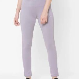 Sweet Dreams Grey Mid Rise Sports Tights-image-74