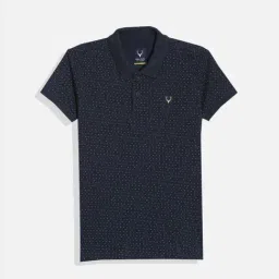 Allen Solly Boys Navy Printed T-shirt-image-99