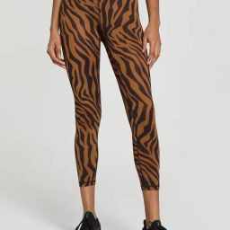 Puma Brown Printed Sports Leggings-image-20