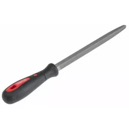 RS PRO 200mm, Second Cut, Three Square Engineers File with Soft-Grip Handle Model No 1611490 image 4