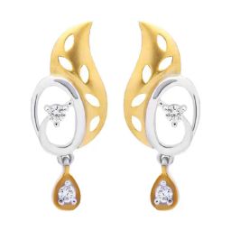 Waman Hari Pethe Jewellers 18k Gold & Diamond Earrings for Women-image-81