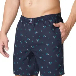 Van Heusen Sport Regular Fit Media Pocket Super Soft Allover Print Boxer Shorts - VSB05-image-25