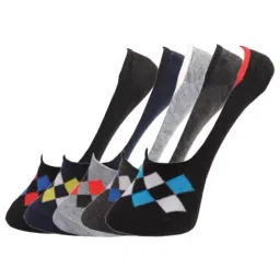 Dollar Multi Cotton Self Pattern Socks - Pack of 5-26
