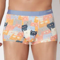UnderJeans by Spykar Multicolor Printed Trunks-20