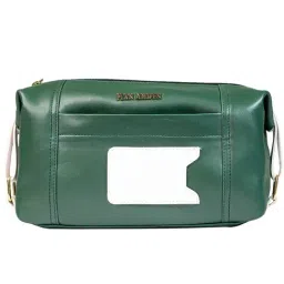Man Arden Green Medium Leather Pouch-picture-20