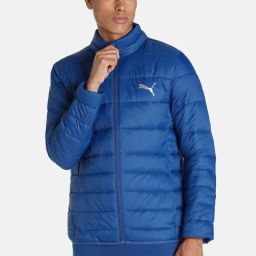 Puma Blazing Blue Regular Fit Quilted Jacket-image-24