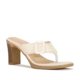 Bata Women's TRISS Beige Thong Sandals-image-72