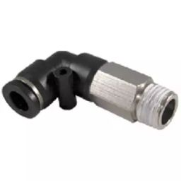 JELPC 6.35 mm (1/4 inch) Extended Elbow Connector with Male Thread 4x1/4-picture-24
