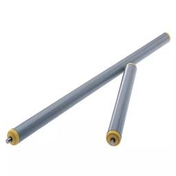 Interroll PVC Round Conveyor Roller Spring Loaded 20mm Dia. x 350mm L Stainless Steel 6mm Spindle 367mm Overall, 11AZS20D03 - 350-image-63