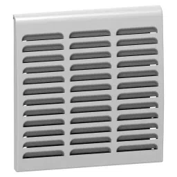 SCHNEIDER ELECTRIC Grill / Vents METAL OUTLET GRILL, VENTILATION SYS, GRY, NSYCAG223LFHD-picture-38