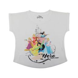 Disney by Wear Your Mind Girls White Printed Top-picture-2