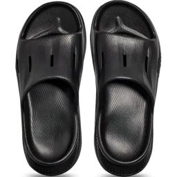 Hoka Men's U ORA RECOVERY SLIDE 3 Black Slides-image-54