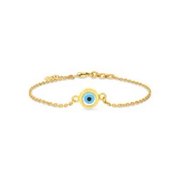 Bhima Jewels 22k (916) Yellow Gold Evil Eye Chain Bracelet for Women-picture-14