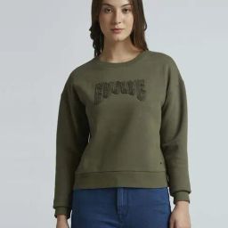 Pepe Jeans Green Embroidered Sweatshirt-picture-21