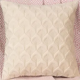 MONKDECOR Cream Velvet Square Cushion Covers-image-66