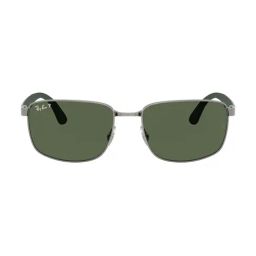 Ray-Ban Core Green Rectangular Polarized Unisex Sunglasses image 2