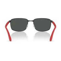 Ray-Ban Core Grey Rectangular UV Protection Unisex Sunglasses image 4