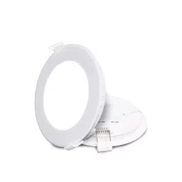 RayVolt 22 W LED Slim Panel Light White Polycarbonate Round-22