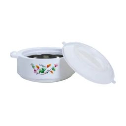 Varmora Imperial Serving Insulated White Plastic Serve Casserole - 1 L-image-98