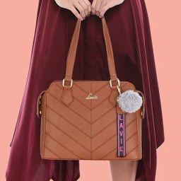 Lavie Tan Textured Medium Handbag-image-20