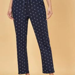 Dreamz by Pantaloons Navy Cotton Printed Pyjamas-image-25