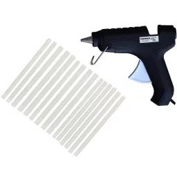 FADMAN 40 W Trigger Feed Glue Gun With 15 Sticks Black 11 mm Dia, FD-40W-image-35