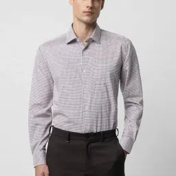 Van Heusen Multicolored Regular Fit Checks Shirt-picture-7