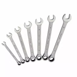Westward Combination Wrench Set CV Steel Satin Standard, 34D939-7