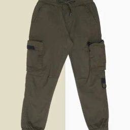 Pantaloons Junior Boys Elm Green Joggers-image-97