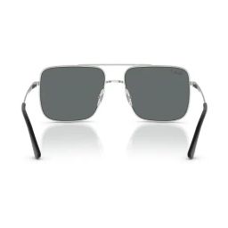 Ray-Ban Nowness Grey Square Polarized Unisex Sunglasses image 4