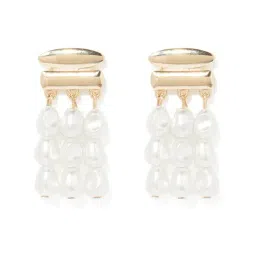 Forever New Signature Zamora Pearl Dangler Statement Earrings for Women-image-99