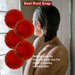 GROOVY Set Of 5 Jasmine Joy Beet Root Soap - 100 g Each image 2