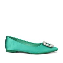 Inc.5 Women's Green Flat Ballets-image-98