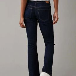 American Eagle Outfitters Navy Mid Rise Jeans-image-76